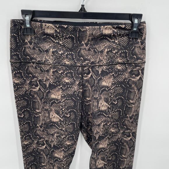 GOOD AMERICAN Performance Snakeskin Active Leggings // 3 (L) - Picture 2 of 7